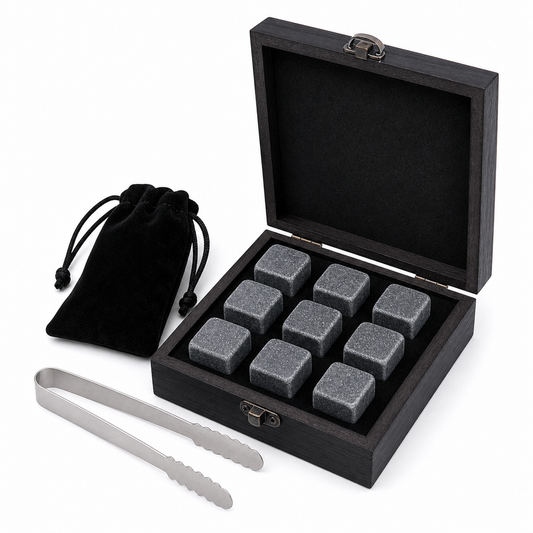 Whiskey Stones Gift Set (9-Pack)